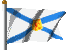 Nova Scotia flag.